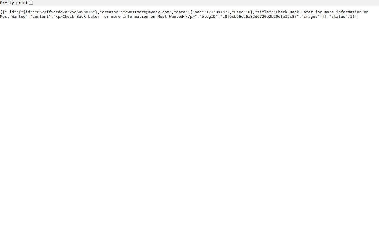 Drew County Most Wanted official empty profile module